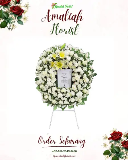 Krans Bunga Duka Ngerjo